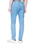 Back View - Click To Enlarge - TOPMAN - Slim fit washed jeans