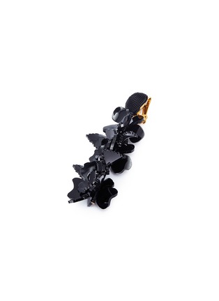 Detail View - Click To Enlarge - OSCAR DE LA RENTA - 'Flower Cluster' clip drop earrings