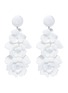 Main View - Click To Enlarge - OSCAR DE LA RENTA - 'Flower Cluster' clip drop earrings
