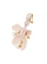 Detail View - Click To Enlarge - OSCAR DE LA RENTA - Threaded floral clip drop earrings