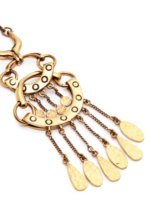 Detail View - Click To Enlarge - CHLOÉ - 'Quinn' chandelier clip earrings