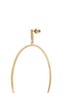 Detail View - Click To Enlarge - CHLOÉ - 'Darcey' Swarovski pearl hoop earrings