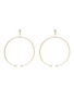 Main View - Click To Enlarge - CHLOÉ - 'Darcey' Swarovski pearl hoop earrings