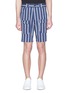 Main View - Click To Enlarge - 10408 - Stripe twill cargo shorts