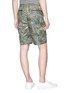 Back View - Click To Enlarge - 10408 - Luggage camouflage print shorts