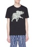 Main View - Click To Enlarge - 10408 - Camouflage elephant logo print T-shirt