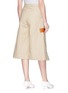 Back View - Click To Enlarge - LOEWE - Logo patch pocket culottes