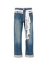 Main View - Click To Enlarge - LOEWE - Tassel rope trim jeans