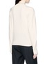 Back View - Click To Enlarge - LOEWE - Cutout logo front cashmere sweater