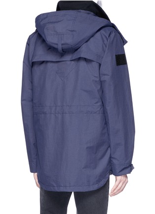 Back View - Click To Enlarge - CANADA GOOSE - 'Voyager' detachable hood windbreaker coat