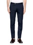 Main View - Click To Enlarge - CANALI - Flat front gabardine pants