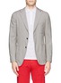 Main View - Click To Enlarge - CANALI - Mini houndstooth three-button blazer