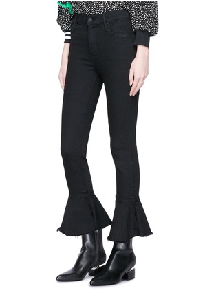 Front View - Click To Enlarge - MOTHER - 'Cha Cha' slim fit flared jeans