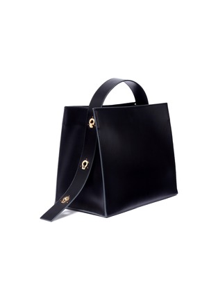 Detail View - Click To Enlarge - DANSE LENTE - 'Young' keyhole strap leather tote