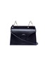 Main View - Click To Enlarge - DANSE LENTE - 'Phoebe' spiral ring leather crossbody bag