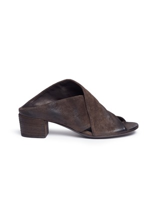 Main View - Click To Enlarge - MARSÈLL - 'Sandalo' suede mules