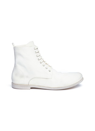 Main View - Click To Enlarge - MARSÈLL - 'Liesta' lace-up leather ankle boots