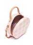 Detail View - Click To Enlarge - MANSUR GAVRIEL - 'Circle' gingham check canvas crossbody bag
