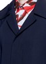 Detail View - Click To Enlarge - MARNI - Detachable strap virgin wool coat