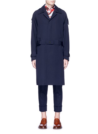 Main View - Click To Enlarge - MARNI - Detachable strap virgin wool coat