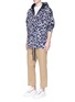 Figure View - Click To Enlarge - MARNI - 'Flutter' print hooded jacket