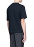 Back View - Click To Enlarge - MARNI - Patch pocket double faced T-shirt