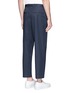 Back View - Click To Enlarge - MARNI - Button cuff pleated twill pants