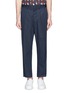 Main View - Click To Enlarge - MARNI - Button cuff pleated twill pants