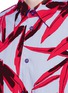 Detail View - Click To Enlarge - MARNI - 'Swash' leaf print poplin shirt