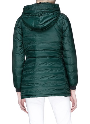 Back View - Click To Enlarge - CANADA GOOSE - 'Camp' quilted down hooded jacket
