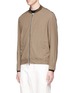 Front View - Click To Enlarge - TOMORROWLAND - Cotton twill bomber jacket