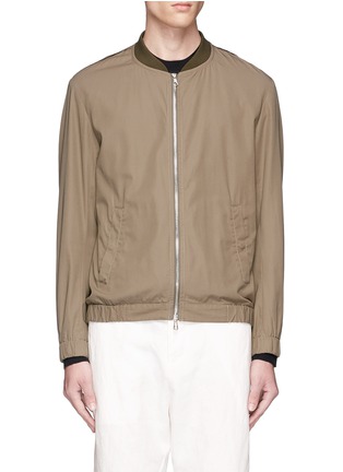 Main View - Click To Enlarge - TOMORROWLAND - Cotton twill bomber jacket