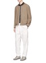 Figure View - Click To Enlarge - TOMORROWLAND - Cotton twill bomber jacket