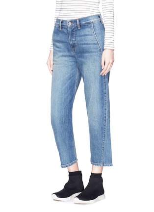 Front View - Click To Enlarge - VINCE - 'The Utility' twisted wide leg jeans