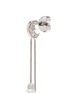 Detail View - Click To Enlarge - CZ BY KENNETH JAY LANE - Cubic zirconia moon stud glass pearl drop earrings