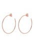Main View - Click To Enlarge - CZ BY KENNETH JAY LANE - Cubic zirconia hoop earrings