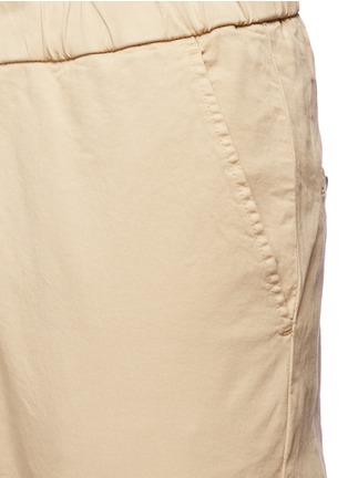 Detail View - Click To Enlarge - BARENA - 'Arenga Stino' elastic waist cropped pants