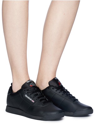 Figure View - Click To Enlarge - REEBOK - 'Princess' faux leather sneakers