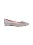 Main View - Click To Enlarge - PEDDER RED - 'Kelsey' strass pavé suede flats