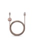 Main View - Click To Enlarge - NATIVE UNION - ANCHOR lightning charging cable – Taupe
