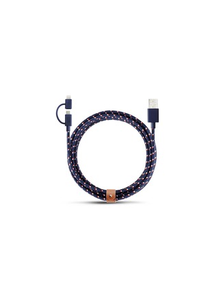 Main View - Click To Enlarge - NATIVE UNION - BELT twin head Micro-USB to lightning charging cable – Nautical