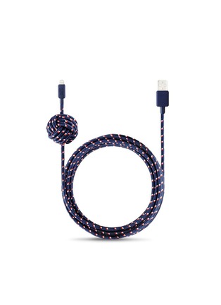 Main View - Click To Enlarge - NATIVE UNION - NIGHT lightning charging cable – Nautical