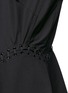 Detail View - Click To Enlarge - ALEXANDER WANG - Lace-up shirt dress