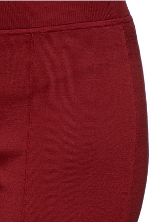 Detail View - Click To Enlarge - THE ROW - 'Destiny' virgin wool blend jersey pants