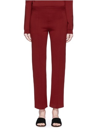 Main View - Click To Enlarge - THE ROW - 'Destiny' virgin wool blend jersey pants