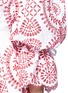 Detail View - Click To Enlarge - ALEXANDER MCQUEEN - Floral broderie anglaise puff sleeve tiered dress