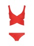Main View - Click To Enlarge - LISA MARIE FERNANDEZ - 'Marie-Louise' crepe wraparound bikini set