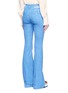 Back View - Click To Enlarge - STELLA MCCARTNEY - High waist flare denim pants