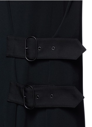 Detail View - Click To Enlarge - ACNE STUDIOS - 'Scilla' belted wrap dress