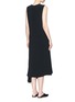 Back View - Click To Enlarge - ACNE STUDIOS - 'Scilla' belted wrap dress